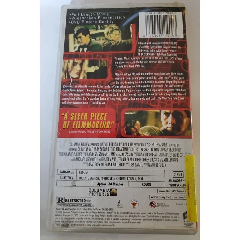 The Replacement Killers (UMD-Movie, PSP)